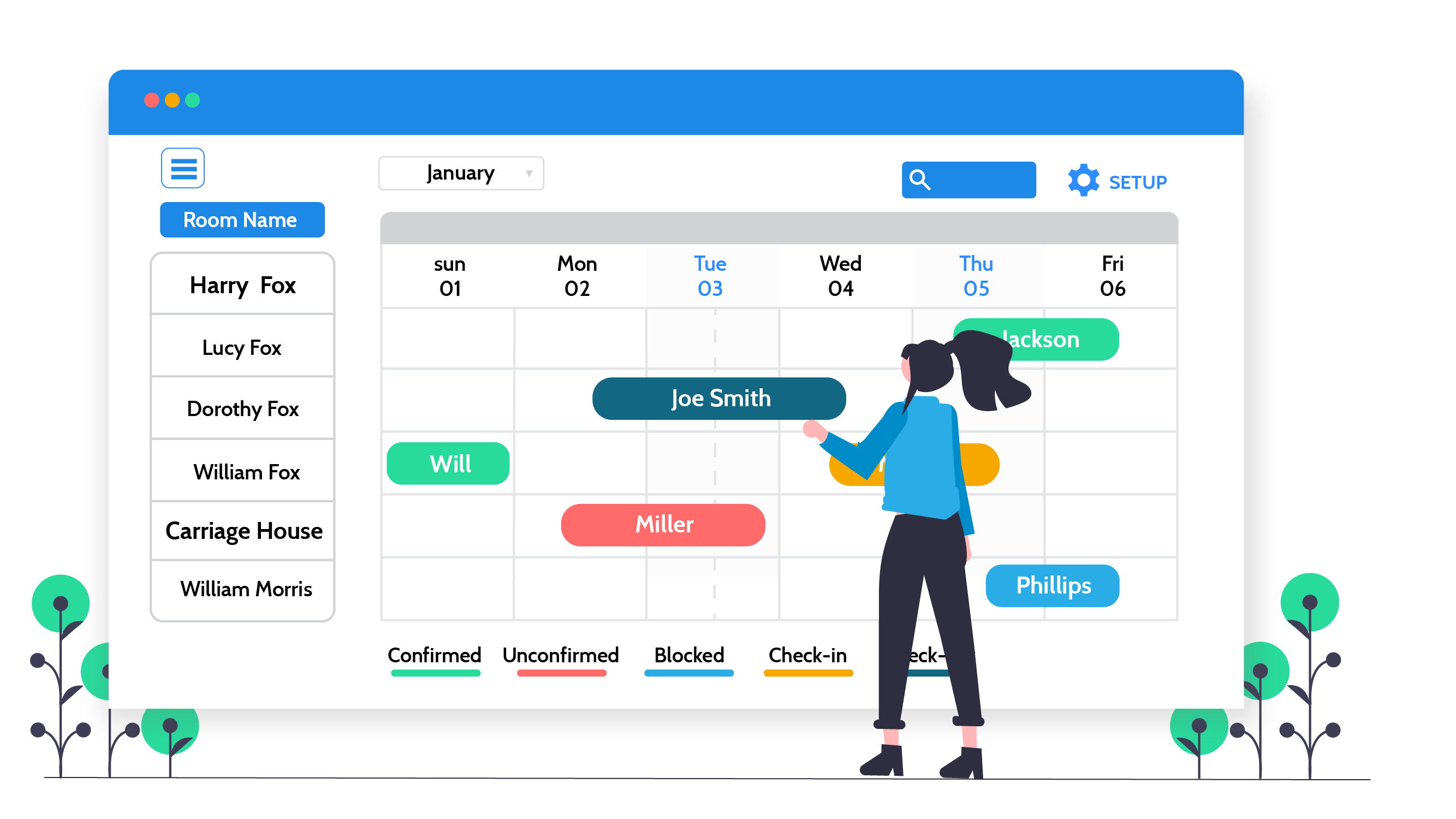 Online Reservation Software for hospitality management Booking Software